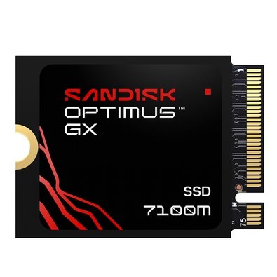 SSD SanDisk Optimus GX 7100M, 1TB, M.2 NVMe, PCIe Gen4 - SDSP71100TAT-000E0