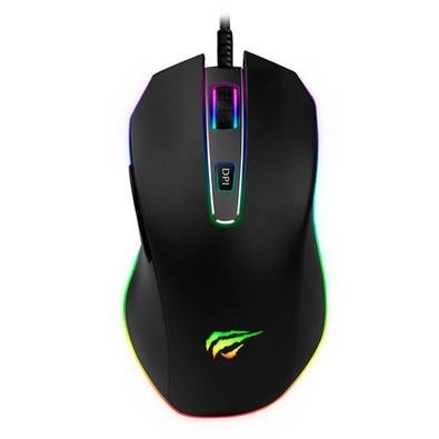 Mouse Gamer Havit RGB, 7 Botões, 7000DPI - HV-MS837