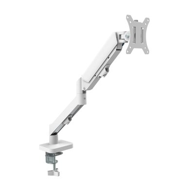 Suporte de Mesa Articulado para Monitor de 17" a 32" Ergofirst, Ajuste com Pistão a Gás, Branco - G16-C012-W