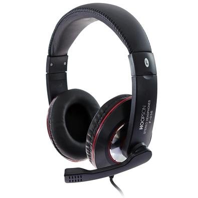 Headset Hoopson, P2, Preto - F-036