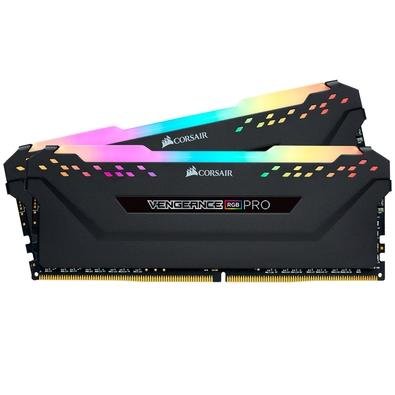 Memória Corsair Vengeance RGB Pro, 16GB (2x8GB), 3600MHz, DDR4, CL18 - CMW16GX4M2D3600C18