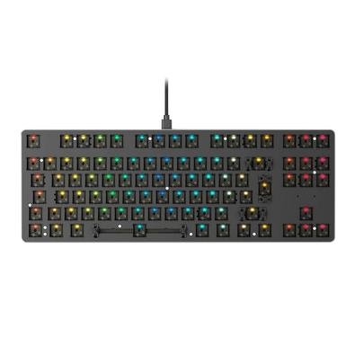 Placa Teclado Glorious Gaming GMMK TKL, RGB, Tenkeyless e Layout US, Preto - GMMK-TKL-RGB