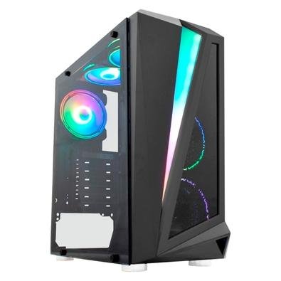 PC Gamer NTC VULCANO II Powered By Asus Intel Core i5-10400, 16GB RAM, SSD 480GB, RGB, Linux, Preto - 7176