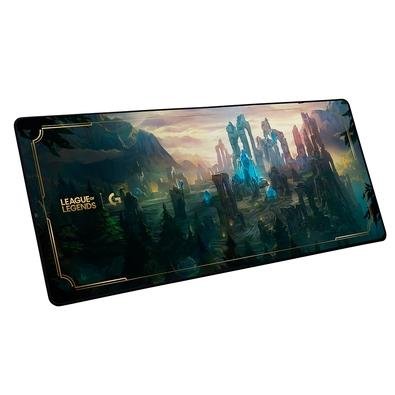 Mousepad League of Legends Logitech G G840, Extra Grande 900x400mm, Base de Borracha, Superfície Otimizada - 943-000543
