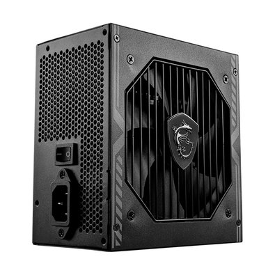 Fonte MSI MAG A650BN, 650W, 80 Plus Bronze, PFC Ativo, com cabo, Preto - 306-7ZP2B22-CE0