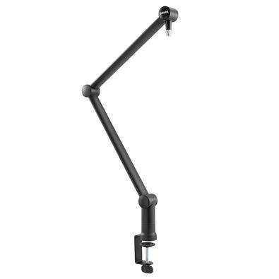 Suporte para Microfone PCYes, Setup Streaming Podcast, Preto - PLMSMIC01