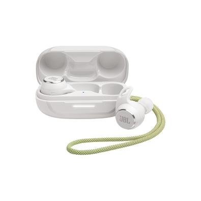 Fone de Ouvido Esportivo Sem Fio JBL, Reflect Aero, Bluetooth, com Microfone, À Prova d' Água, Branco - JBLREFLECTAEROWHT