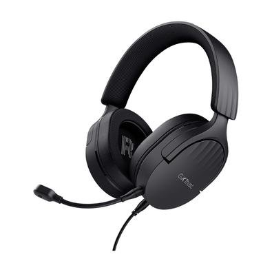 Headset Gamer Trust GXT 489 Fayzo, Drivers 50mm, P2, pc, laptop, console de jogos, smartphone, Preto - 24898