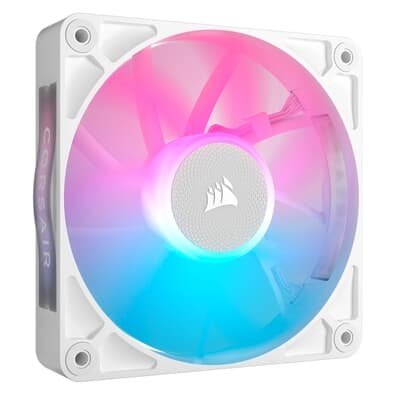 Ventoinha Corsair iCUE LINK RX120 RGB White, 120mm, Branco - CO-9051021-WW