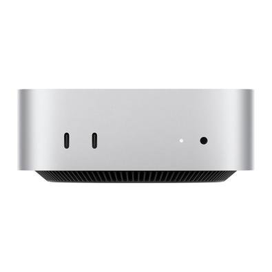 Imagem Mac mini Apple Chip M4, CPU de 10 Núcleos, GPU de 10 Núcleos, Neural Engine de 16 Núcleos, Memória 16GB, SSD de 256GB, Prata - MU9D3BZ/A