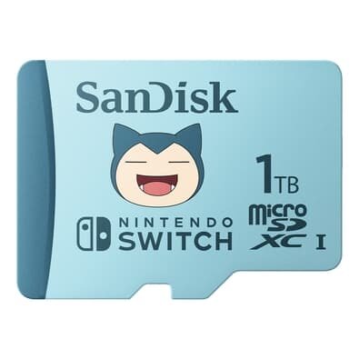 Cartão de Memória SanDisk MicroSD 1TB, Nintendo Switch Pokémon - SDSQXAO-1T00-GN6ZK