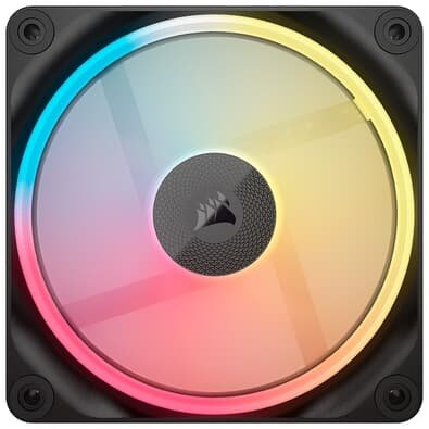 Ventoinha Corsair LX-R RGB Series, iCUE LINK LX120-R RGB, 120mm, Preto- CO-9051049-WW