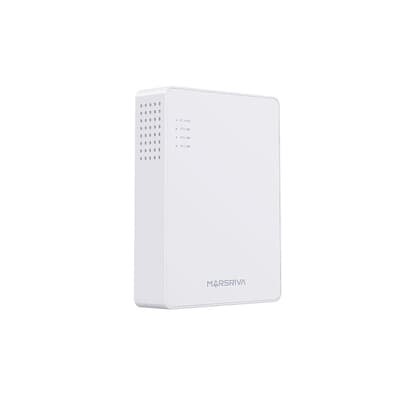 Mini Nobreak Marsriva KP3, 18W, 3 saídas DC, USB, 10.000mAh, Branco