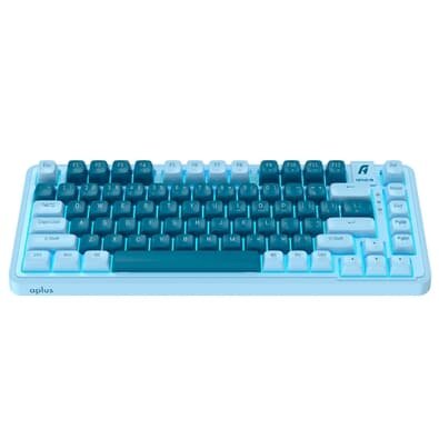Teclado Gamer Aplus Gasket Cetus 75, Switch Red Jerszzy, USB tipo A, Azul - AK200