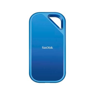 SSD Portátil SanDisk Creator Series PRO 4TB, Leitura 2.000 MB/s - SDSSDE81C-4T00-G25