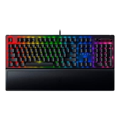 Teclado Gamer Razer Blackwidow V3 Tenkeyless, Chroma RGB, Switch Yellow, Preto - RZ0303491800