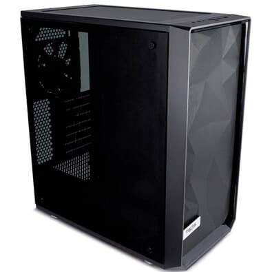 Gabinete Gamer Fractal Design ATX Meshify C, Mid Tower, Lateral em Vidro Escuro, Preto - FD-CA-MESH-C-BKO-TG