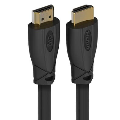 Cabo HDMI ELG 2.0v 3D Ready 4k de 5 Metros, Preto - HD4K50