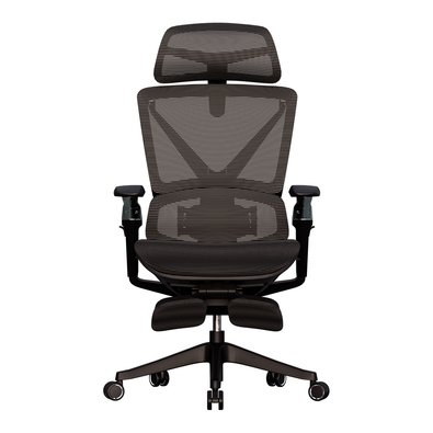 Cadeira Office Elements Calaena, Até 120kg, Reclinável, Malha, Preta - 72098