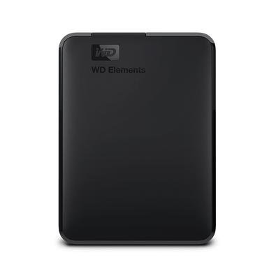 Hd Externo WD, Elements Portable, 4tb, Usb 3.0, Preto - WDBU6Y0040BBK-WESN