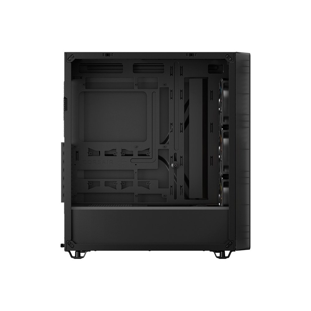 Gabinete Gamer Corsair 3200D RS ARGB, Mid-Tower, Performance, Lateral em Vidro Temperado, Smoke - CC-9011346-WW Gabinete Gamer Corsair 3200D RS ARGB, Mid-Tower, Performance, Lateral em Vidro Temperado, Smoke - CC-9011346-WW
