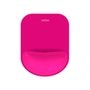Mousepad Ergonômico Reliza Compact, Com Apoio de Pulso em Gel, Magenta - 010855