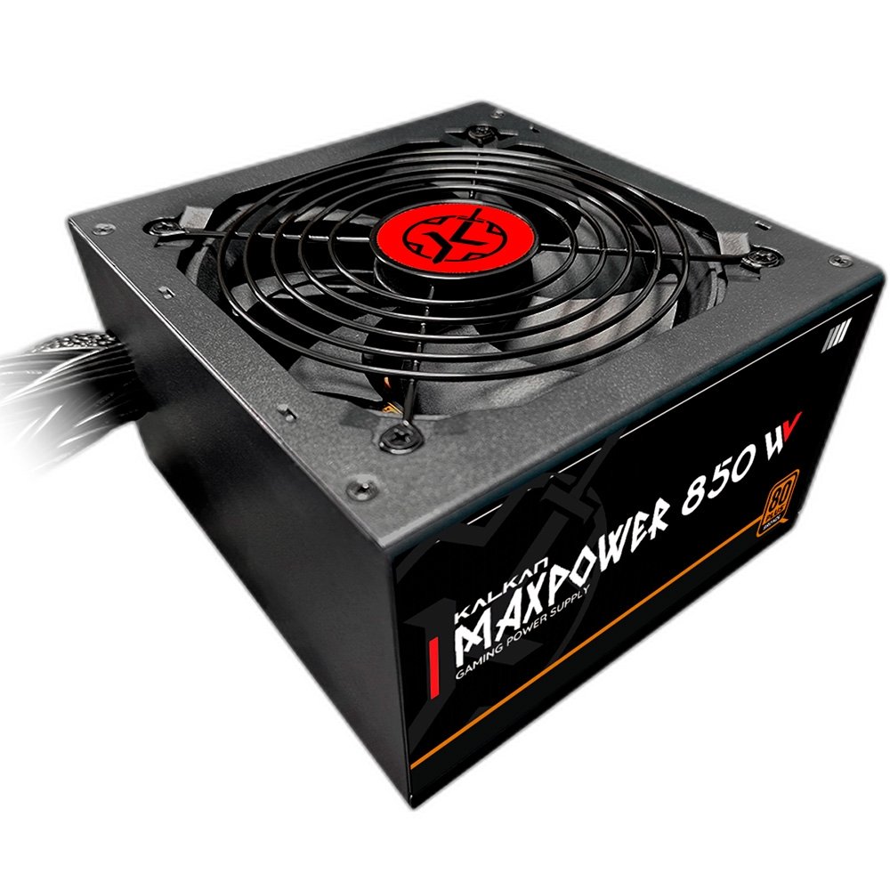 Fonte Gamer Kalkan, 850W, 80 Plus Bronze, PFC Ativo, Preto - MP-0950W-B