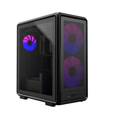 Gabinete Gamer Cooler Master MasterFrame 500 Mesh, Mid Tower, ATX, Lateral em Vidro, 2x Vent 200mm, 1x FAN, Preto - MF500M-KHNN-S00