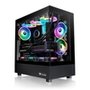Gabinete Gamer Thermaltake View 270 Plus TG ARGB, Mid-Tower, Lateral em Vidro, 3x FANs ARGB, Preto - CA-1Y7-00M1WN-01