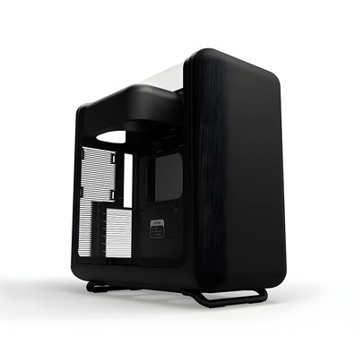 Gabinete HYTE X50, Mid Tower, ATX, Vidro Temperado, Pitch Black - CS-HYTE-X50G-BB