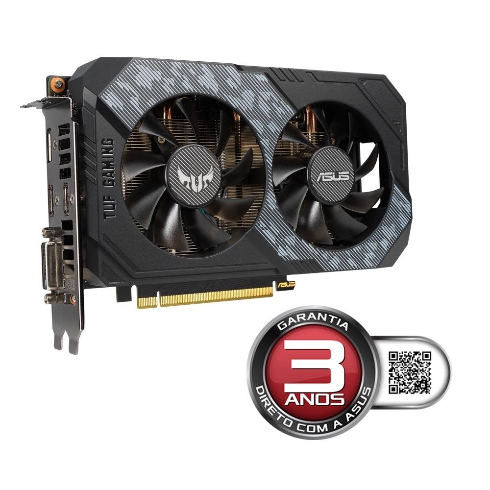Placa de Vídeo Asus TUF NVIDIA GeForce RTX 2060 6GB | KaBuM!