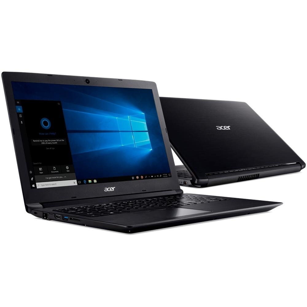 Notebook Acer Aspire 3, Intel Core i3-8130U, 4GB, 1TB, Windows 10 Home, 15.6´ - A315-53-34Y4 Notebook Acer Aspire 3, Intel Core i3-8130U, 4GB, 1TB, Windows 10 Home, 15.6´ - A315-53-34Y4