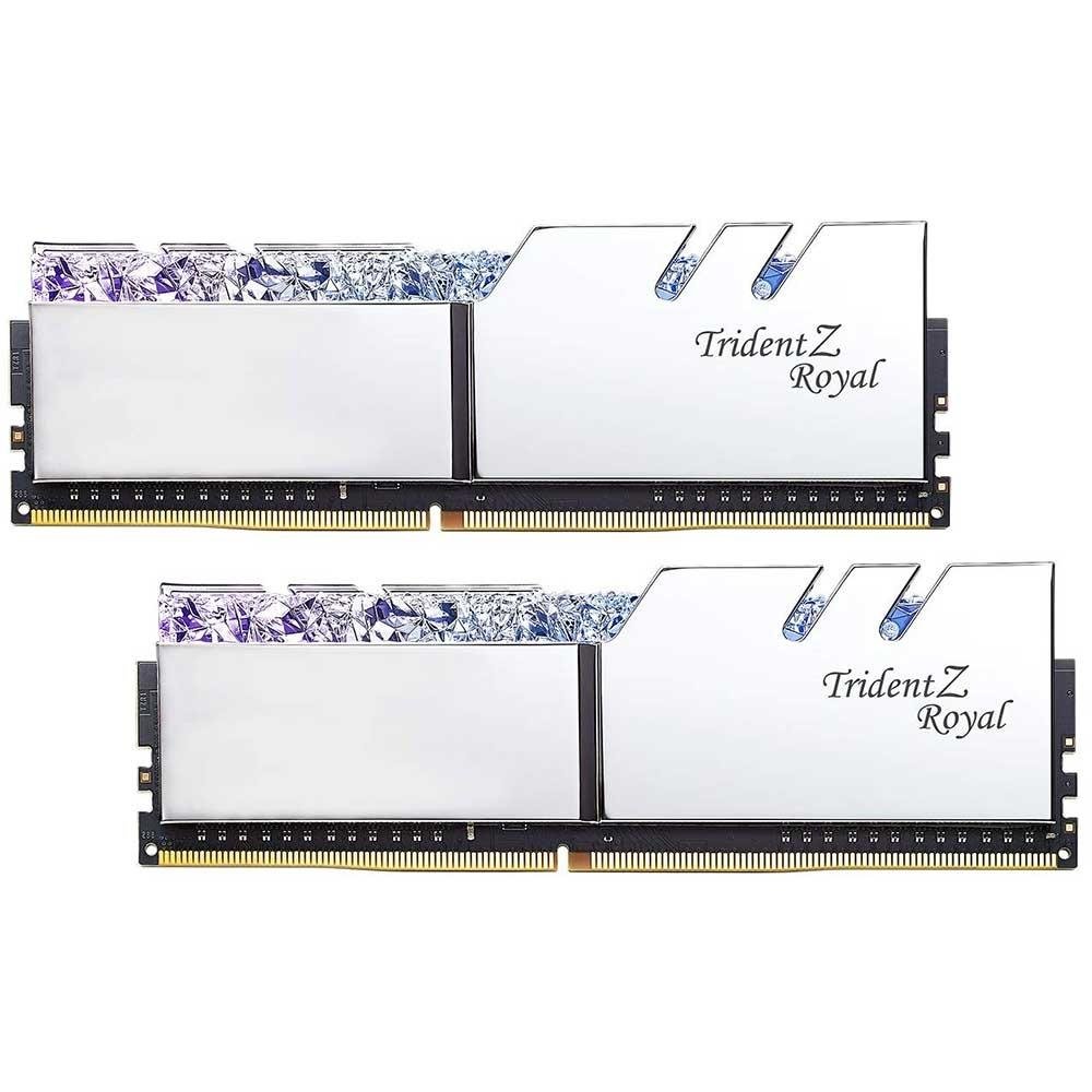 Memória RAM G.Skill Trident Z Royal, 16GB (2x8GB), 3000MHz, DDR4, C16 - F4-3000C16D-16GTRS