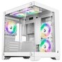 Gabinete Gamer Rise Mode Galaxy Glass M Mini, M-ATX + Fonte MACH1 Steady, 650W