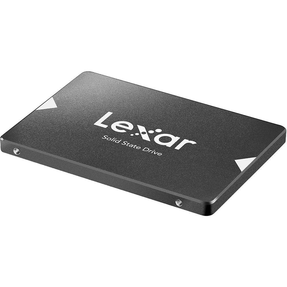 SSD Lexar NS100, 256GB, SATA III, 2.5", Leitura: 520MB/s, Preto - LNS100-256RBNA