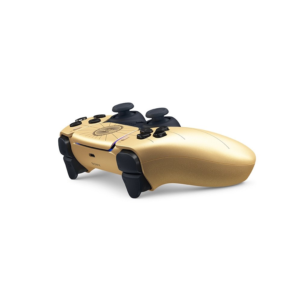Controle Sem Fio Sony DualSense, Edição Limitada 007 First Light, PlayStation 5, Bluetooth, com Feedback Háptico, Preto e Dourado - 1000052026 Controle Sem Fio Sony DualSense, Edição Limitada 007 First Light, PlayStation 5, Bluetooth, com Feedback Háptico, Preto e Dourado - 1000052026