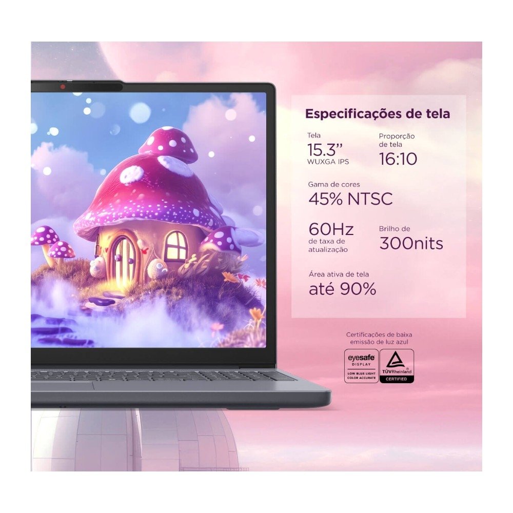 Notebook Lenovo IdeaPad Slim 3 Ryzen 5 | KaBuM!