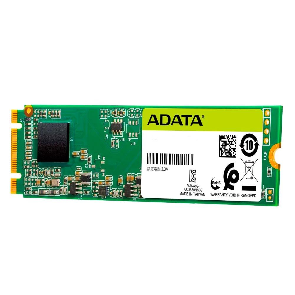 SSD Adata Ultimate SU650, 240GB, M.2, Leitura: 550MB/s e Gravação: 500MB/s, Preto - ASU650NS38-240GT-C SSD Adata Ultimate SU650, 240GB, M.2, Leitura: 550MB/s e Gravação: 500MB/s, Preto - ASU650NS38-240GT-C