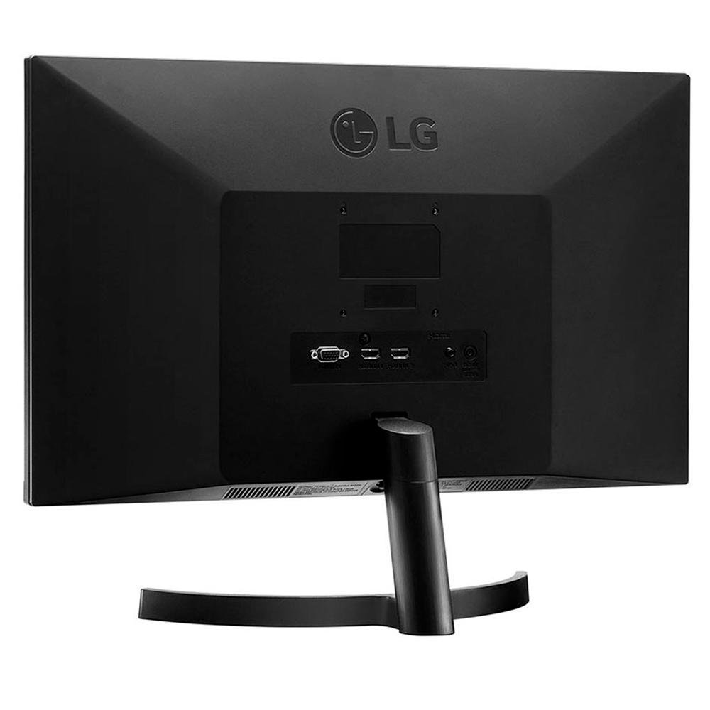 Monitor Gamer LG 23.8" Full HD, IPS, 75 Hz, 1ms, FreeSync, HDMI, VESA, Preto - 24ML600M Monitor Gamer LG 23.8" Full HD, IPS, 75 Hz, 1ms, FreeSync, HDMI, VESA, Preto - 24ML600M