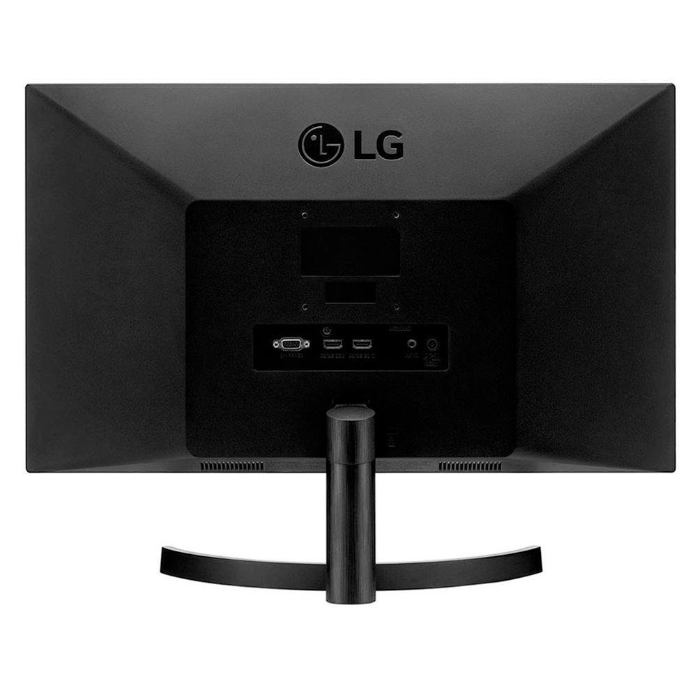 Monitor Gamer LG 23.8" Full HD, IPS, 75 Hz, 1ms, FreeSync, HDMI, VESA, Preto - 24ML600M Monitor Gamer LG 23.8" Full HD, IPS, 75 Hz, 1ms, FreeSync, HDMI, VESA, Preto - 24ML600M
