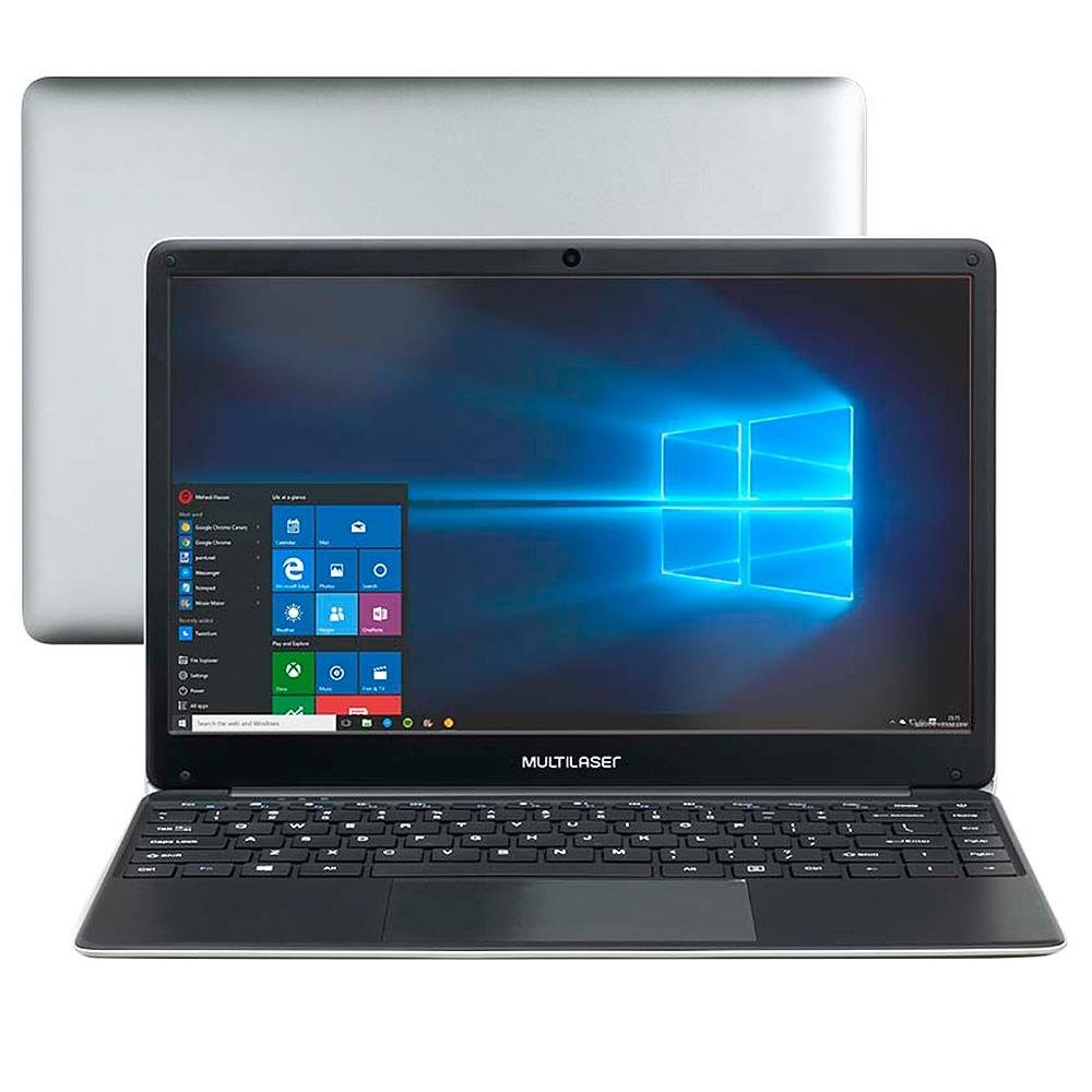 Notebook Multilaser Legacy Cloud Intel Celeron N3350, 4GB, 32GB, Windows 10, 14.1´ - PC236 Notebook Multilaser Legacy Cloud Intel Celeron N3350, 4GB, 32GB, Windows 10, 14.1´ - PC236