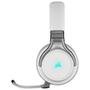 Headset Gamer Corsair Virtuoso Premium Wireless, Surround 7.1. Drivers 50mm, Branco - CA-9011186-NA
