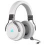 Headset Gamer Corsair Virtuoso Premium Wireless, Surround 7.1. Drivers 50mm, Branco - CA-9011186-NA