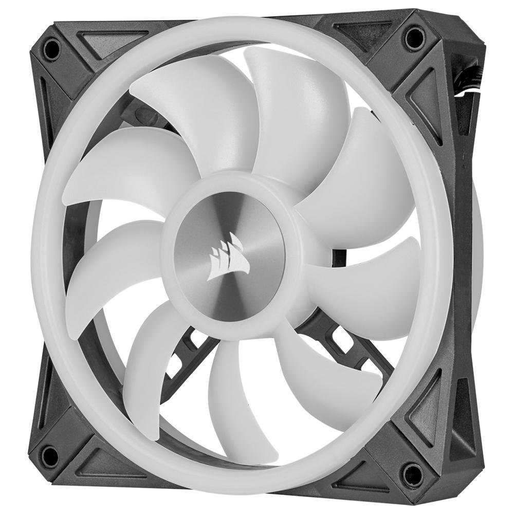 Corsair QL 120mm RGB ファン 3個セット 未使用品 Cooler Fan Corsair QLSeries RGB, 3 Unidades, 120mm, Preto - CO