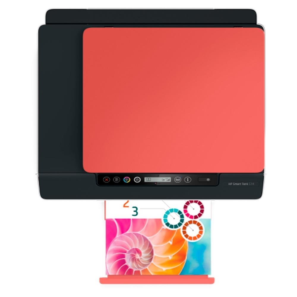 Multifuncional HP Smart Tank 514 - Tanque de tinta (3YW74A) Multifuncional HP Smart Tank 514 - Tanque de tinta (3YW74A)