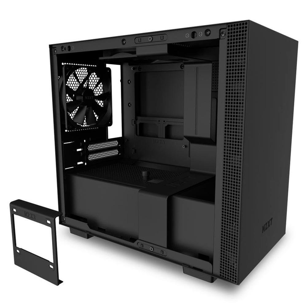Gabinete Gamer NZXT H210i, Mid Tower, RGB, com FAN, Lateral em