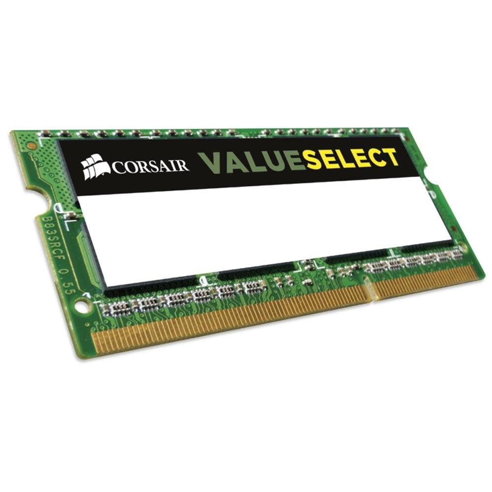 Memória RAM para Notebook para Notebook Corsair Value Select, 16GB (2x8GB), 1600MHz, DDR3L, CL11 - CMSO16GX3M2C1600C11
