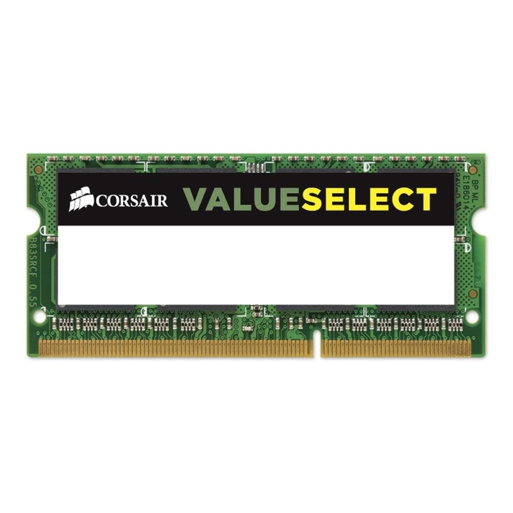 Memória RAM para Notebook para Notebook Corsair Value Select, 16GB (2x8GB), 1600MHz, DDR3L, CL11 - CMSO16GX3M2C1600C11