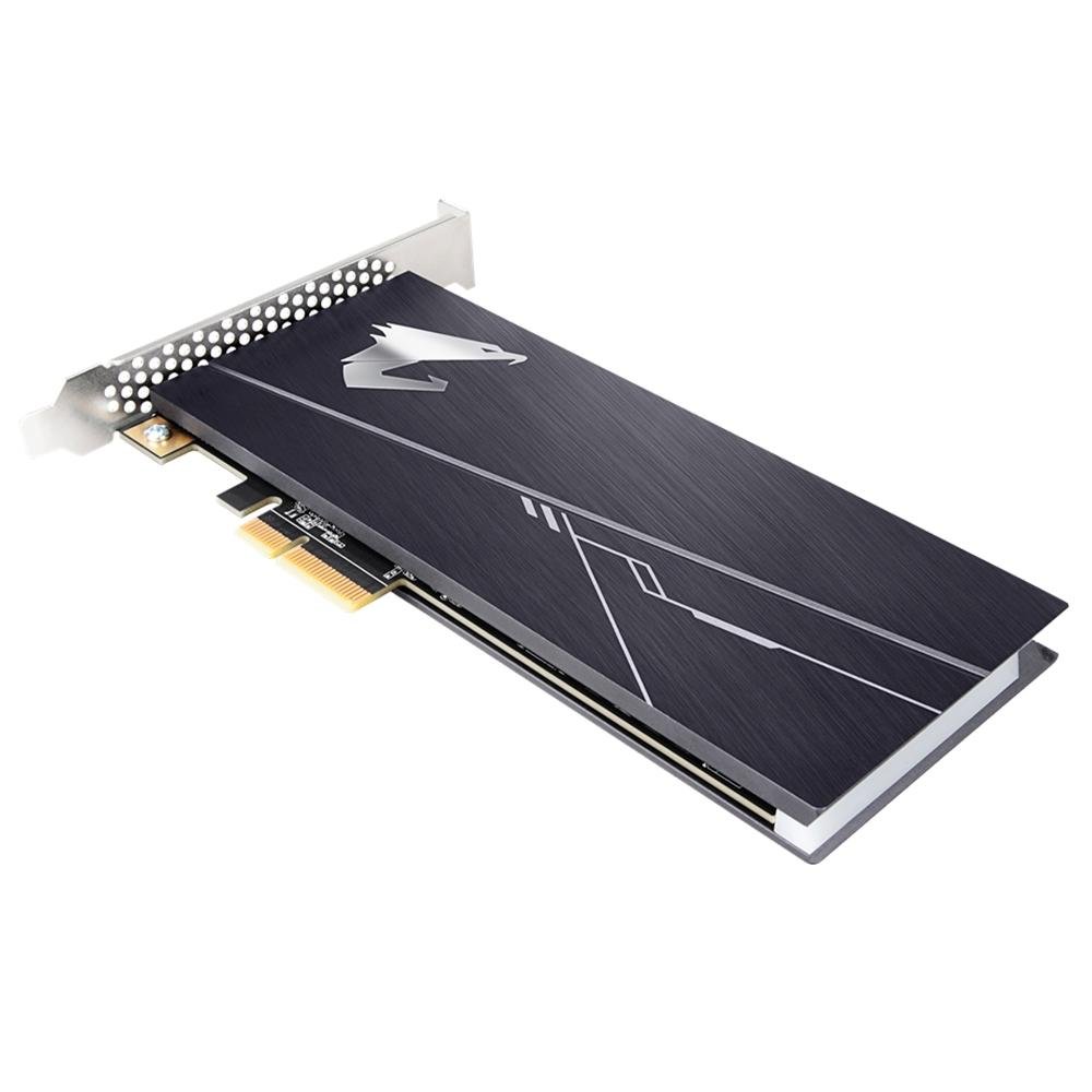 SSD Aorus RGB AIC, 1TB, PCIe, NVMe, Leituras: 3480Mb/s e Gravações: 3080Mb/s - GP-ASACNE2100TTTDR SSD Aorus RGB AIC, 1TB, PCIe, NVMe, Leituras: 3480Mb/s e Gravações: 3080Mb/s - GP-ASACNE2100TTTDR