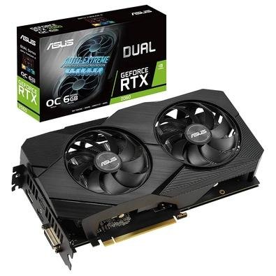 Placa de Vídeo Asus NVIDIA Dual GeForce RTX 2060 EVO OC no KaBuM!